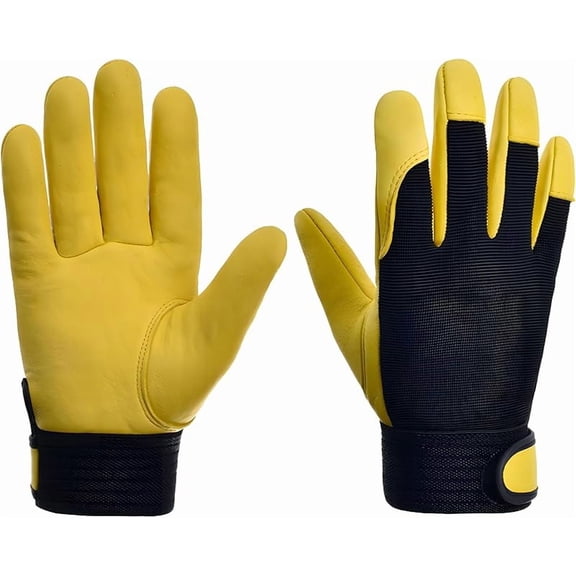 Unisex work gloves, multi-purpose gloves, soft, lightweight, breathable, touchscreen-compatible gardening work gloves, suitable for warehouse and moving use.【】