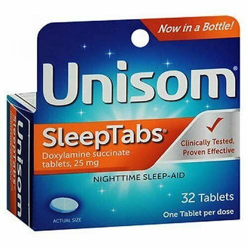 Unisom SleepTabs 32 Tablets Pack of 2 - Walmart.com