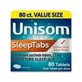 thumbnail interactive-video image 1 of Unisom SleepTabs Doxylamine Succinate Tablets 80ct, 1 of 7