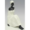 thumbnail image 1 of Unison Gifts JW-0017 8.5 x 10.5 in. Sitting Tribal Lady, White, 1 of 1