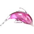 thumbnail image 1 of StealStreet SS-UG-UGW-8871 Glass Dolphin Sculpture, 5.5", White/Pink, 1 of 2