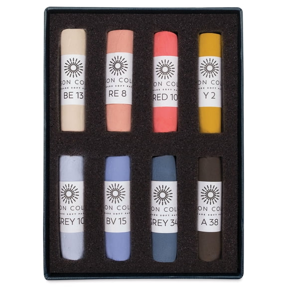 Unison Handmade Pastels - Portrait Colors, Set of 8, Full Stick