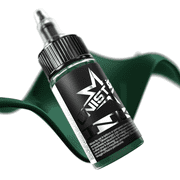 Unistar Tattoo Ink   REACH-Compliant Single-Pigment Professional Tattoo Ink, Long-Lasting Color   Deep Green 1 oz