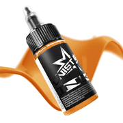 Unistar Tattoo Ink   REACH-Compliant Single-Pigment Professional Tattoo Ink, Long-Lasting Color   Top Basic Light Orange 1 oz