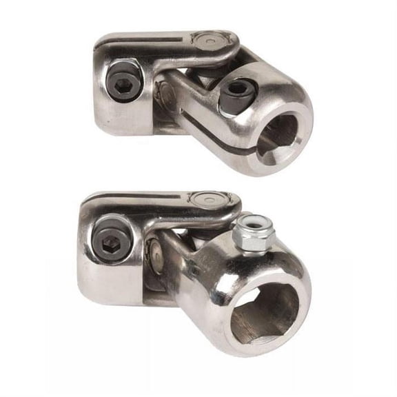 Unisteer Steering U-Joints, 3/4" DD & 1"DD to 3/4" DD