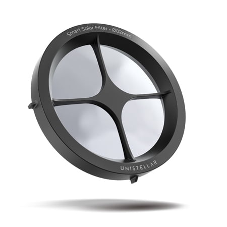 Unistellar - Odyssey Smart Solar Filter 82mm - Black
