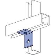 Unistrut P1068-EG, Steel, 2-Hole, 2-Side, 90D Channel Angle Fitting, 1 pc
