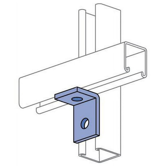 Unistrut P1068-HG, 1-5/8"" x 2-1/4"", 1/4"" Thick, 90D Channel Angle Fitting, 1 pc