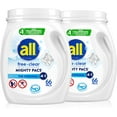 thumbnail image 1 of Unit Dose Laundry Detergent, Mighty Pacs, Free Clear, 132 Count, 1 of 5