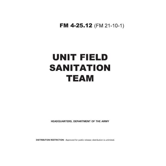 Unit Field Sanitation Team (Paperback)
