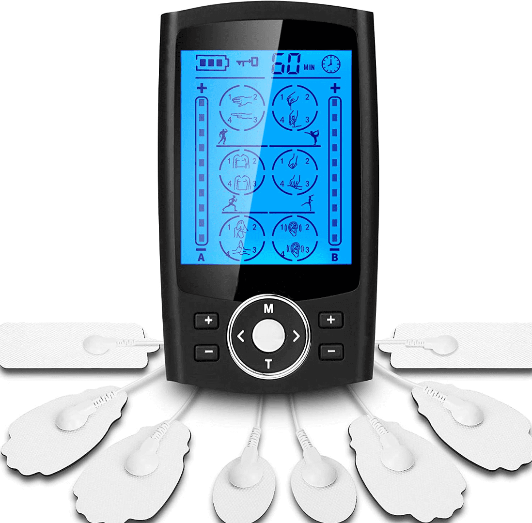 Unit Muscle Stimulator Machine for Back, Neck, Sciatica, Nerve Pain