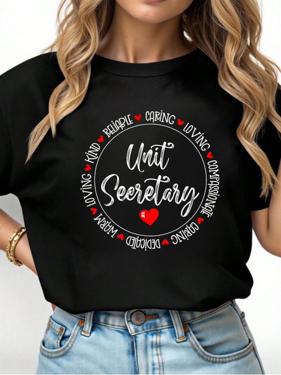 Unit Secretary Appreciation Week healthcare workers Women T-Shirt