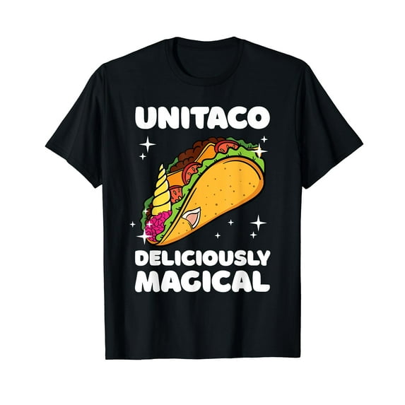 Unitaco Deliciously Magical Unicorn Taco Wheat Tortilla Gift T-Shirt