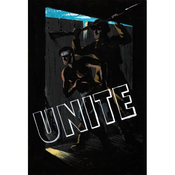 Unite (between 1939 and 1946) Poster Print by Anonymous (24 x 36)