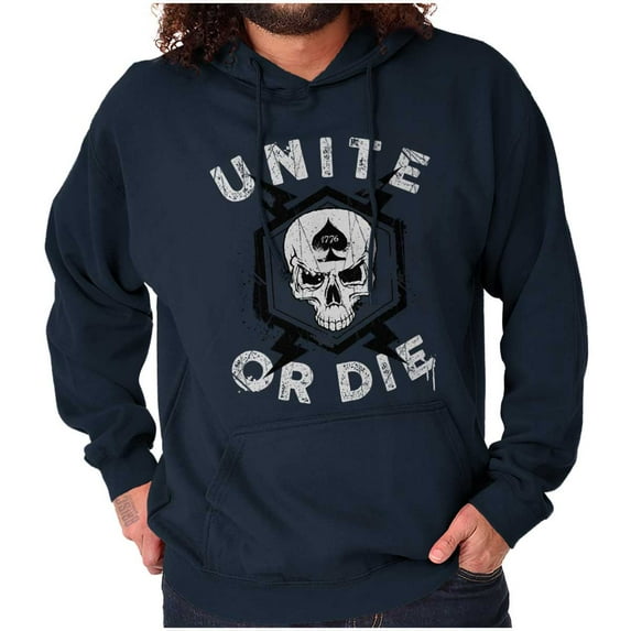 Unite or Die Defend Freedom Patriotic Hoodie Sweatshirt Women Men Brisco Brands S