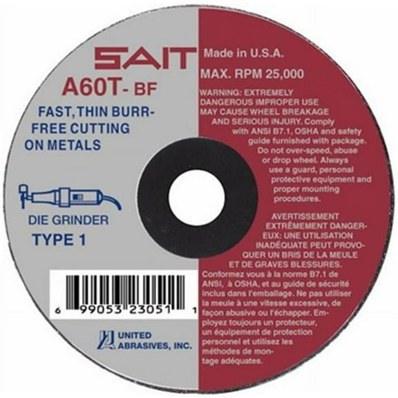 United Abrasives/Sait 23070