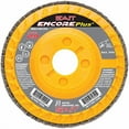 thumbnail image 1 of United Abrasives SAIT 72240 4-1/2x7/8 Encore Plus Type 29 No Hub General Purpose Zirconium Flap Discs 60 Grit, 10 pack, 1 of 3