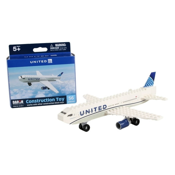 United Airlines Airliner 56 Piece Construction Toy