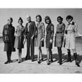 thumbnail image 1 of United Airlines Stewardesses Modeling Their Latest Uniforms History (36 x 24), 1 of 2