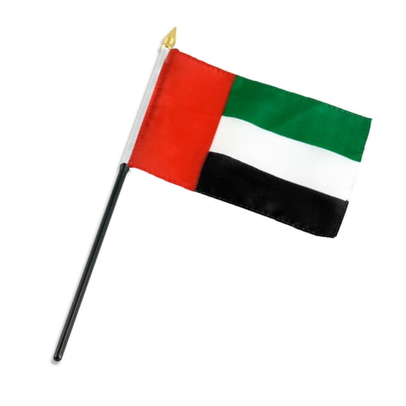 United Arab Emirates 4"x6" Flag Desk Table Stick