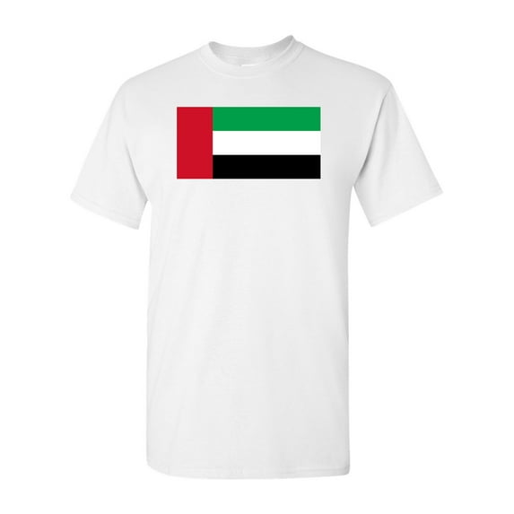 United Arab Emirates Country Flag Adult DT T-Shirt Tee
