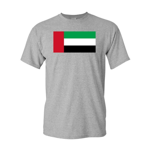 United Arab Emirates Country Flag Adult DT T-Shirt Tee