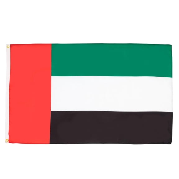 AZ Flag United Arab Emirates Flag 2x3 ft 100D Polyester 2 Grommets 90x60 cm