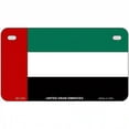 thumbnail image 1 of United Arab Emirates Flag Metal Novelty License Plate 7" x 4" Motorcycle (MP), 1 of 1