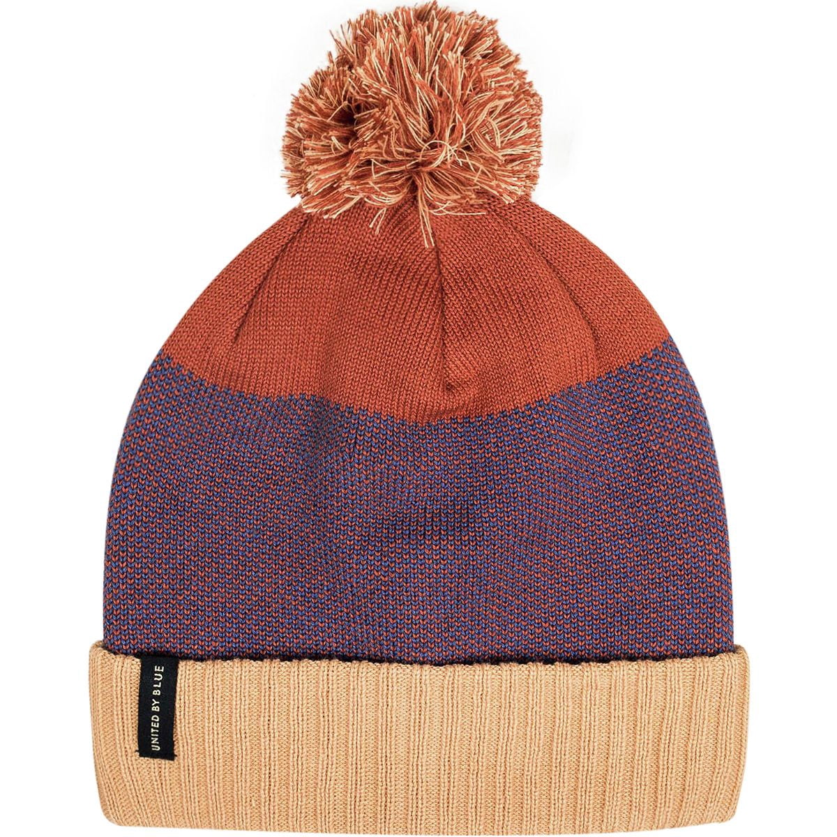 United By Blue Birdseye Pom Beanie Red OneSize - Walmart.com