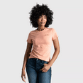 thumbnail image 1 of United By Blue Women's Organic Enjoy Don't Destroy Short Sleeve Graphic T-Shirt - Muted Clay, Large, 1 of 4