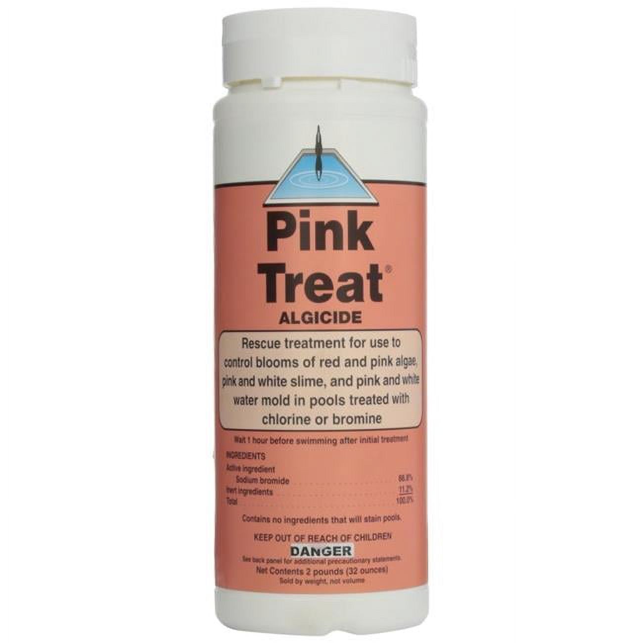 United Chemicals PTC12 Pink Pool Treat Algaecide 2 lb Remove Pink