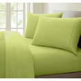 thumbnail image 1 of United Collection 1200 Thread Count Egyptian Quality Cotton Luxurious Super Soft Solid Sheet Set Sage - King, 1 of 5