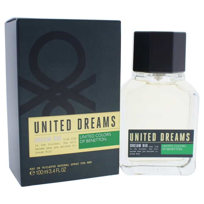 United Dreams Dream Big by United Colors Of Benetton for Men - 3.4 oz ...