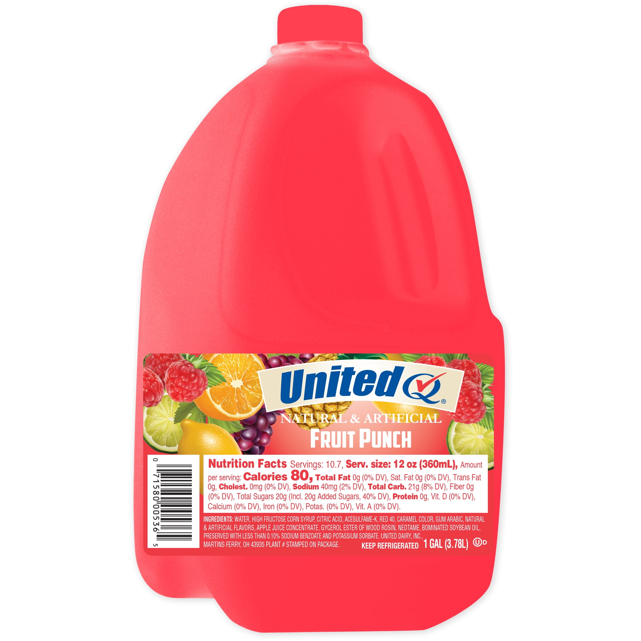 United Fruit Punch Drink Gallon