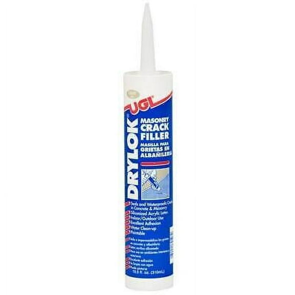 United Gilsonite 30507 Masonry Crack Filler Cartridge, 10.5 Oz, Gray
