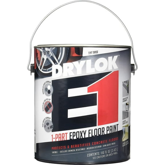 United Gilsonite Lab 28413 Drylok E-1 Gallon 1 Part Epoxy Semi-Gloss Floor Paint