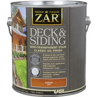 United Gilsonite Lab ZAR Deck & Siding Semi-Transparent Exterior Stain - Pack of 3 Bulk Value Case