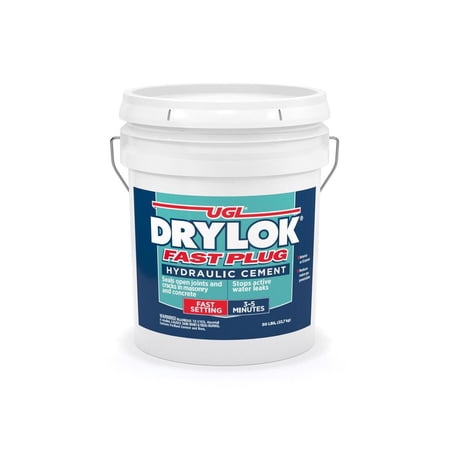 Drylok Fast Plug 50 Lb. Pail Hydraulic Cement