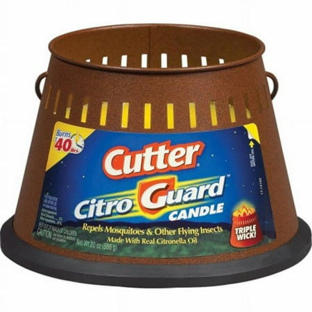 United Industries Cutter Triple Wick Citronella Candle