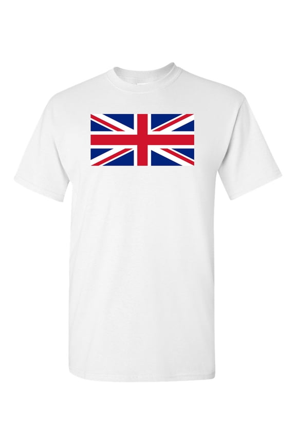 United Kingdom Country Flag Adult DT T-Shirt Tee