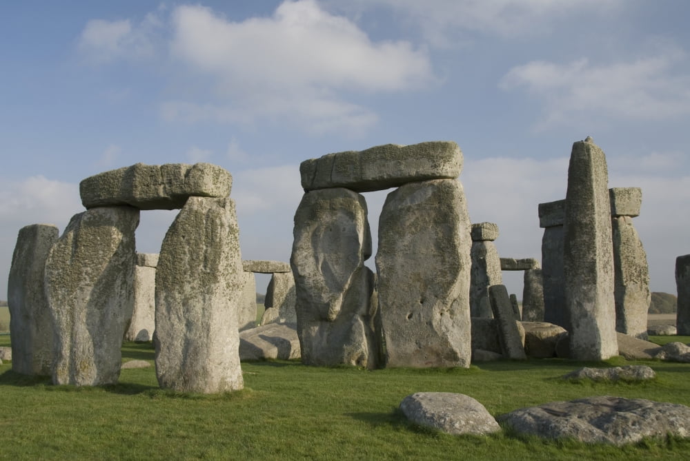 United Kingdom England The infamous Stonehenge structures Canvas Art - Richard Maschmeyer Design Pics (19 x 12)