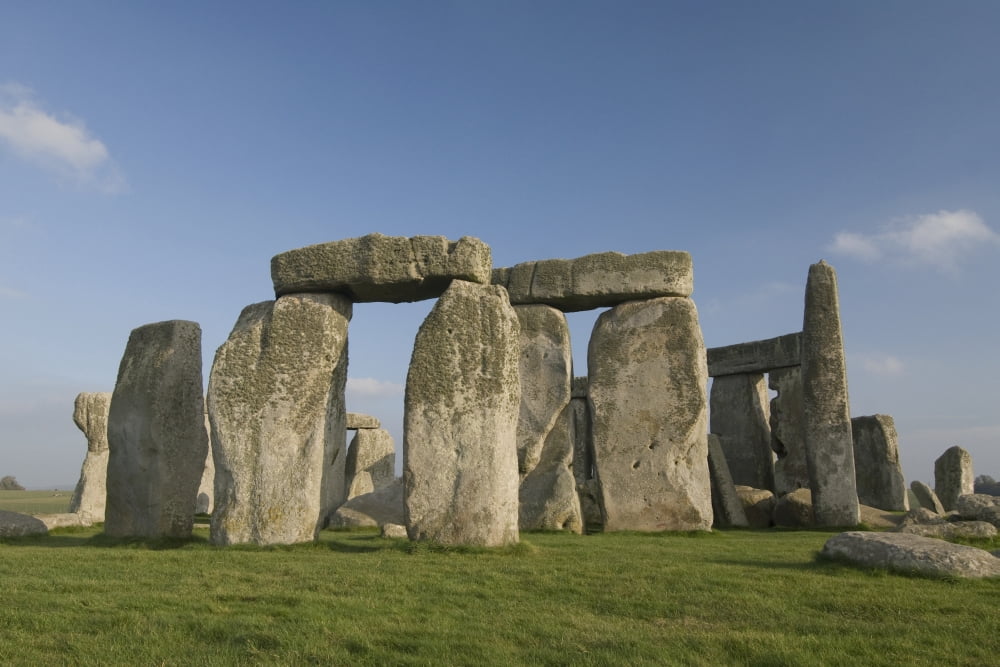 United Kingdom England The infamous Stonehenge structures Canvas Art - Richard Maschmeyer Design Pics (38 x 24)