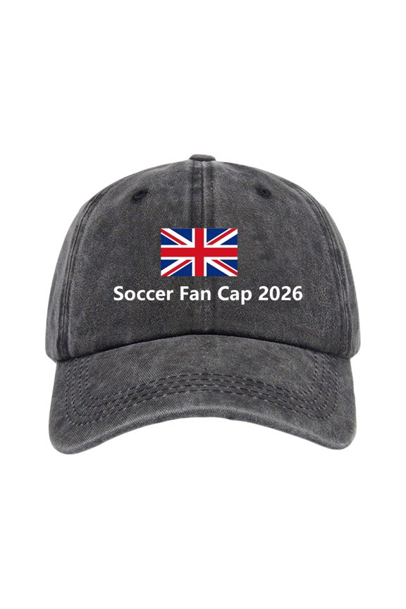 United Kingdom Flag Baseball Caps for Men Women Lightweight Washable Soft Unconstructed Solid Color Adjustable Size Sun Hat