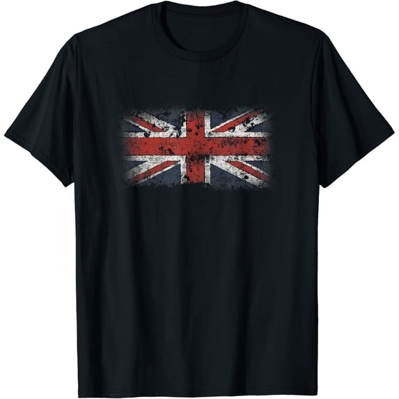 United Kingdom Flag British Union Jack UK Flags Men Women T-Shirt mens t shirt,black,women,funny,misfits,men,journey