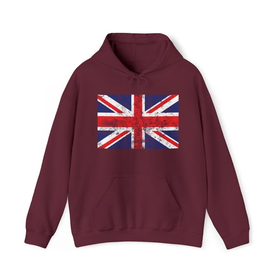 United Kingdom Flag Hoodie, Gifts, Hooded Sweatshirt