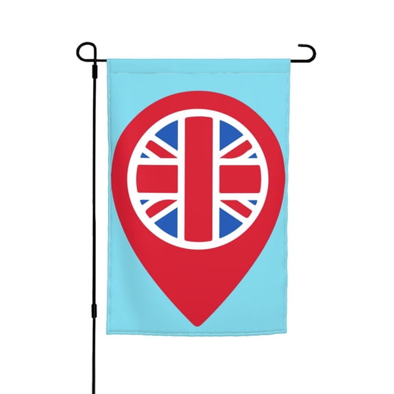 United Kingdom - Flags Icons Double Garden Flags 12x18 Inch Suitable For Courtyard Lawn Holiday Home Outdoor Decoration Flag