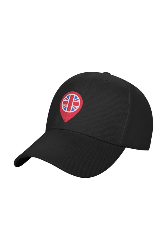 United Kingdom - Flags Icons Sandwich Cap Unisex Adjustable Adult Baseball Caps Casquette Hats Flat Cap