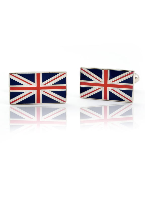 United Kingdom UK Union Jack Flag Cufflinks