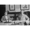 thumbnail image 1 of United Mine Workers President John L. Lewis With Labor Secretary James Davis History (24 x 18), 1 of 1