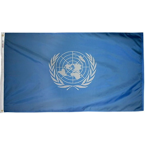 United Nations - 2'X3' Nylon Flag